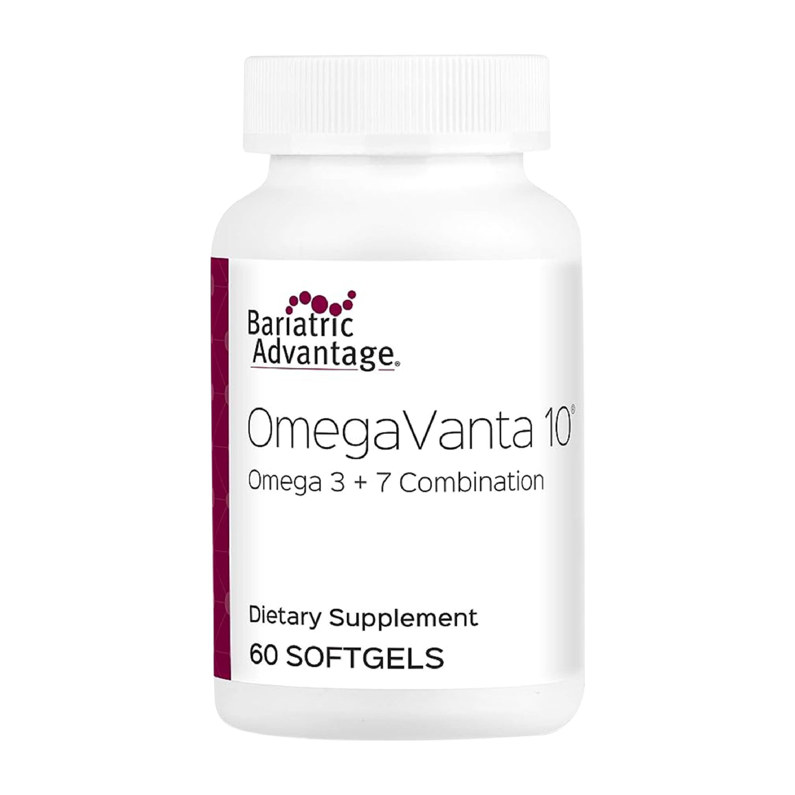 Bariatric Advantage OmegaVanta 10 enteric softgel with lemon flavor