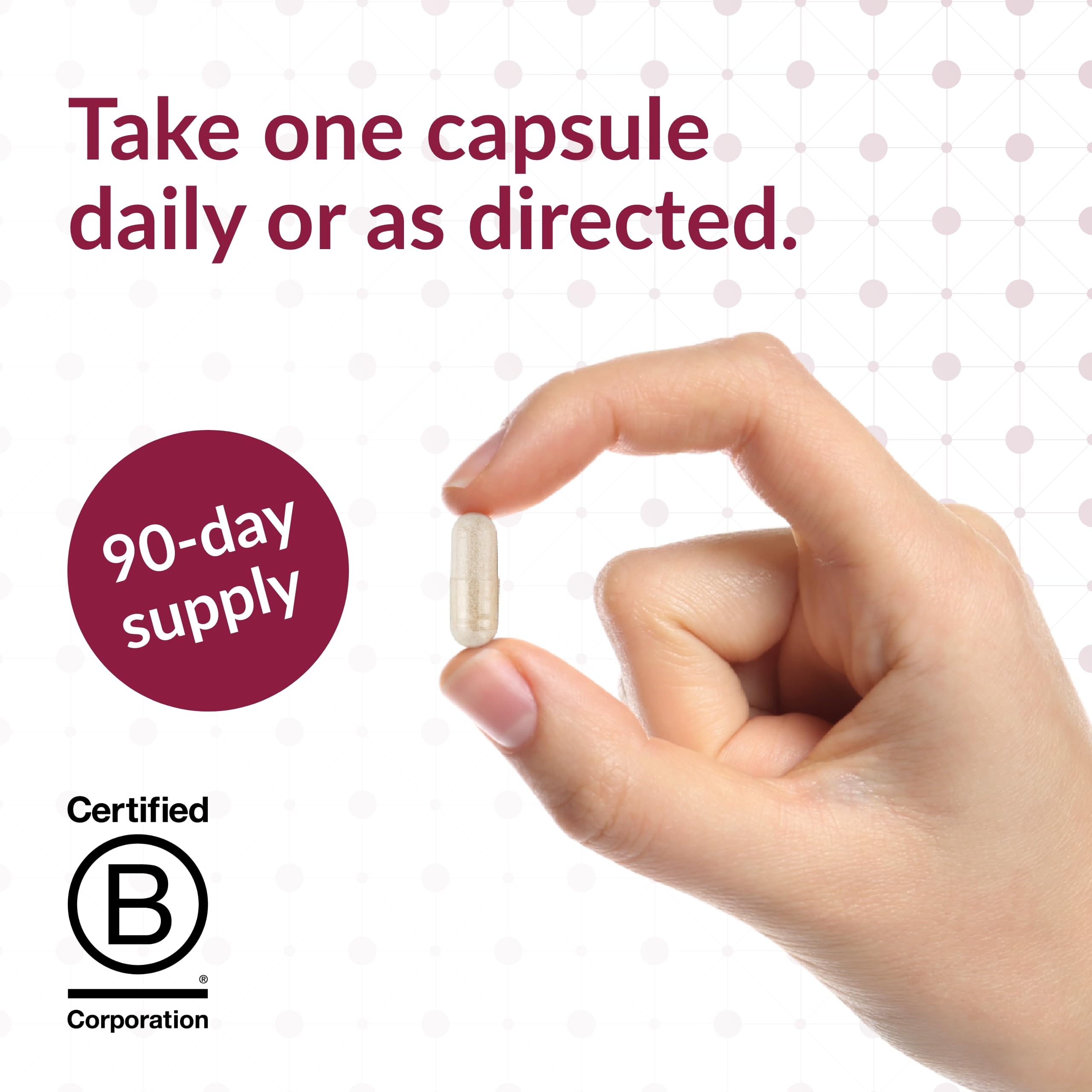 Product label highlighting easy digest Thiamin Mononitrate
