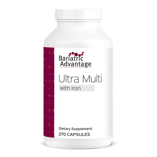 Bariatric Advantage Ultra Multivitamin with Iron bottle – 270 count