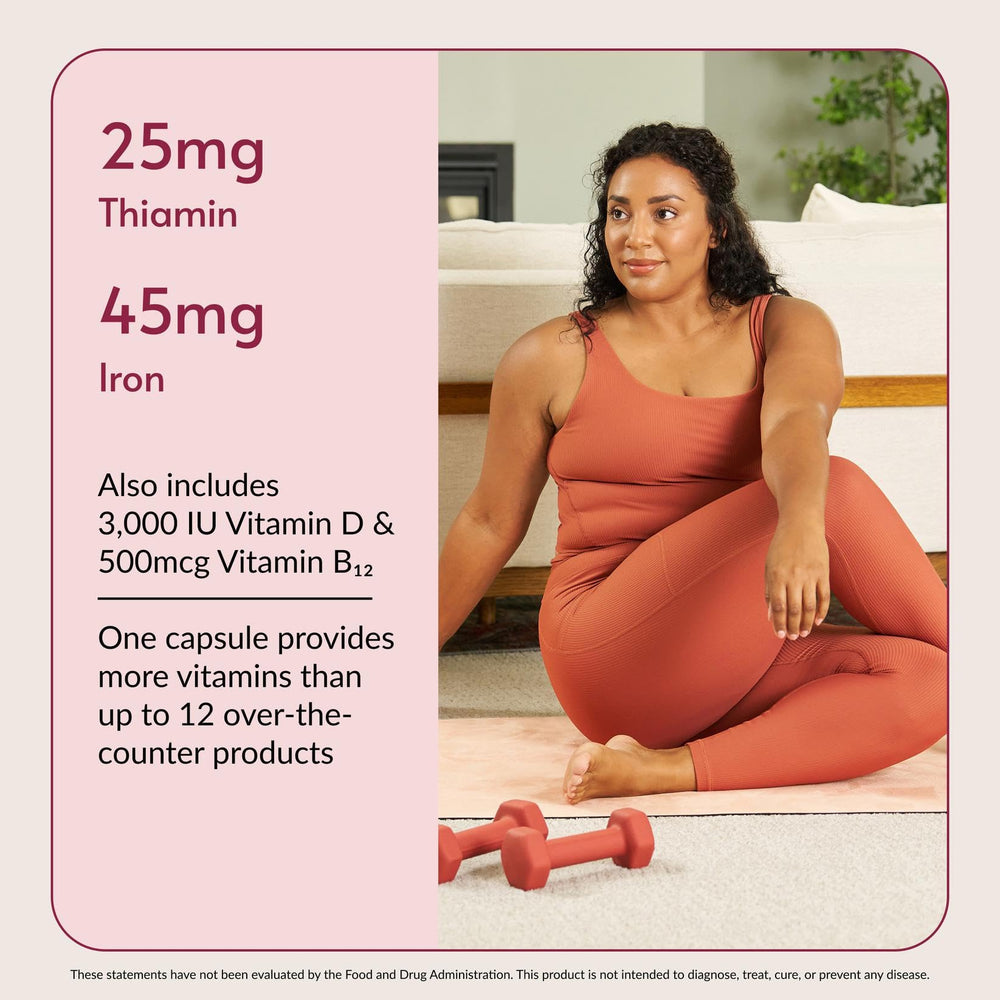 Overview of essential vitamins and minerals in Bariatric Advantage Ultra Solo with Iron
