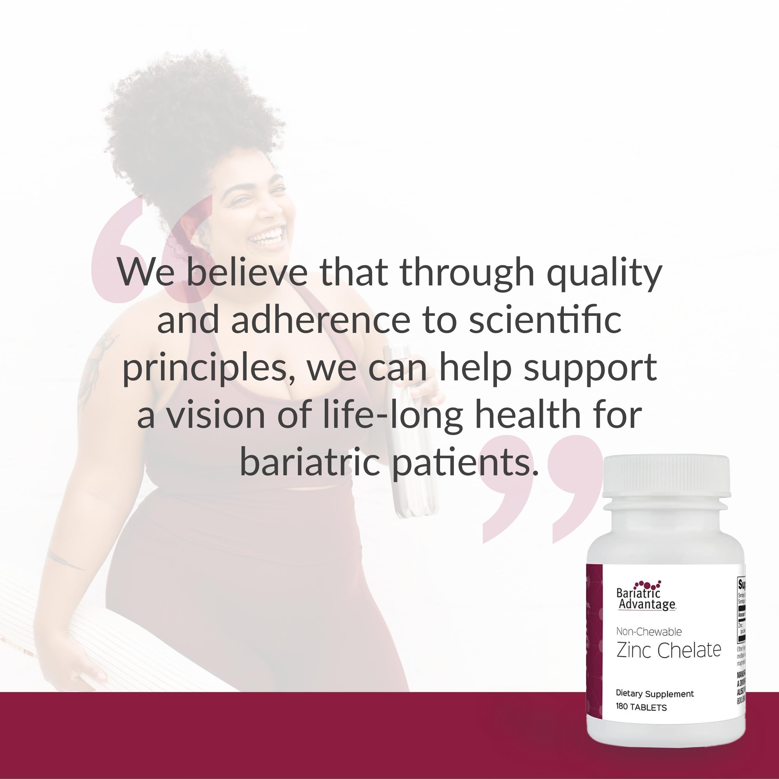 Lifestyle image portraying bariatric surgery patients using the supplement