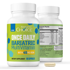 Bariatric Choice Once-Daily Multivitamin bottle with 90-count packaging