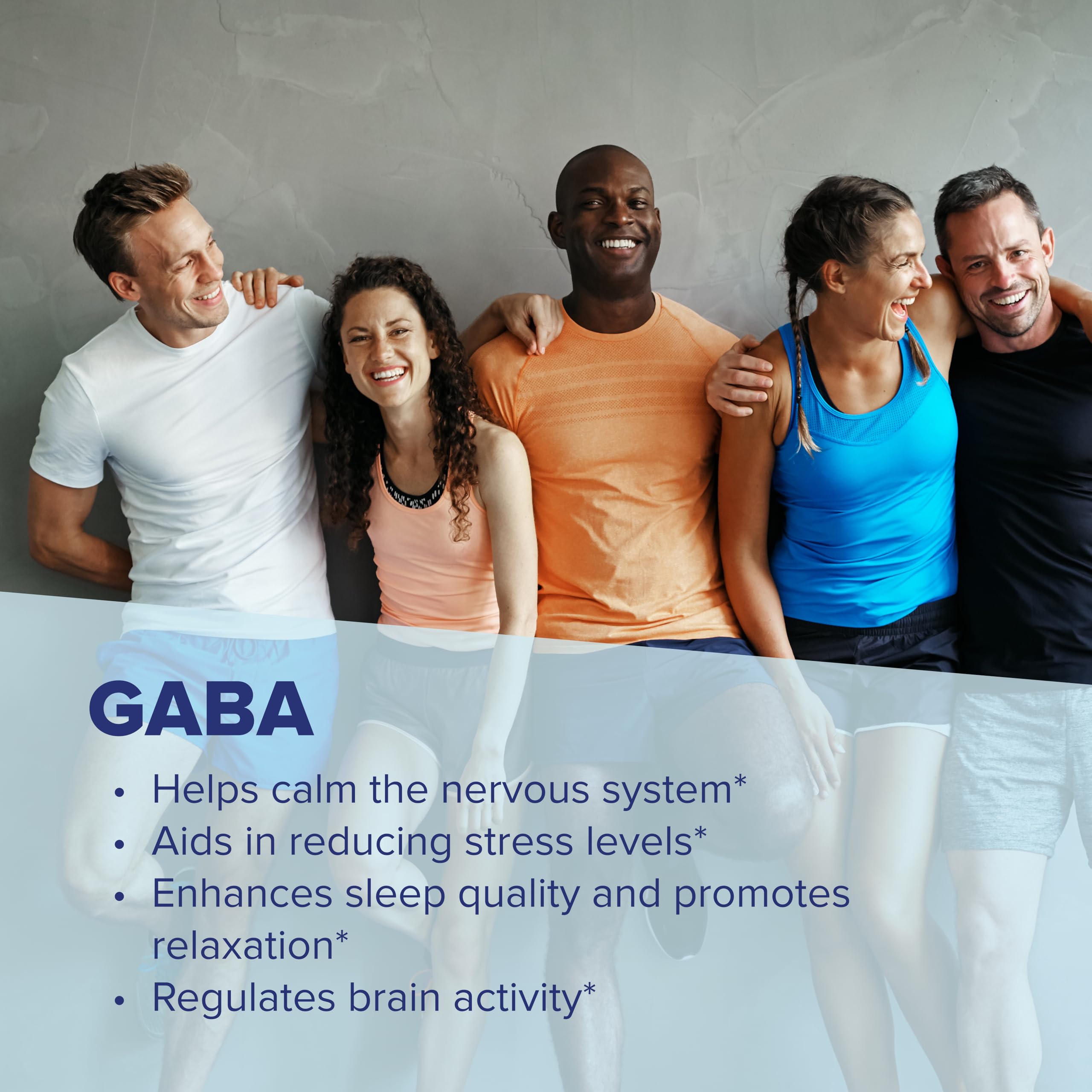 Bariatric-friendly GABA supplement packaging