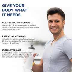 Representative imagery of vitamins for energy and recovery