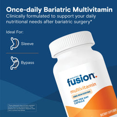 Premium bariatric multivitamin with iron for men and women