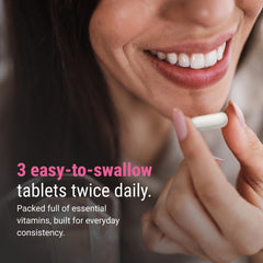 Supplement facts panel for BariatricPal calcium citrate and D3