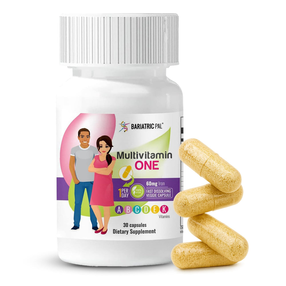 BariatricPal Multivitamin ONE bottle – 30-count packaging