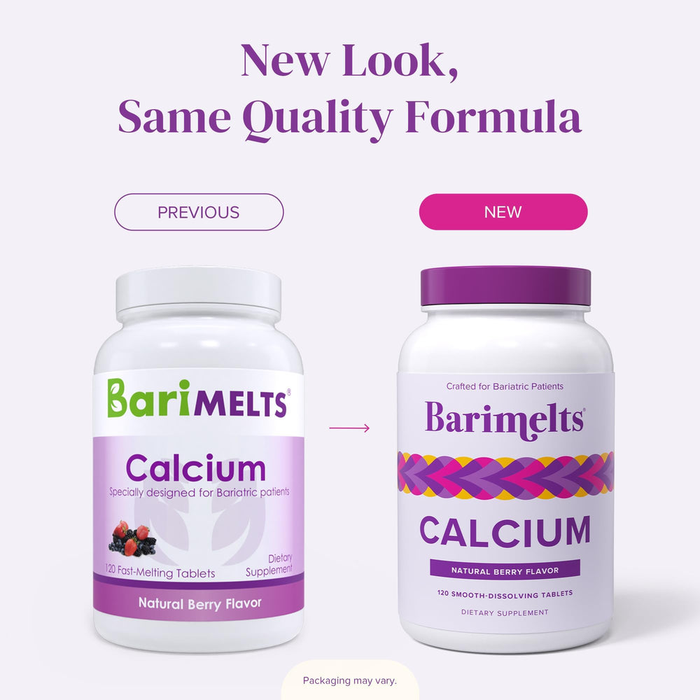 Barimelts bariatric supplement packaging and box