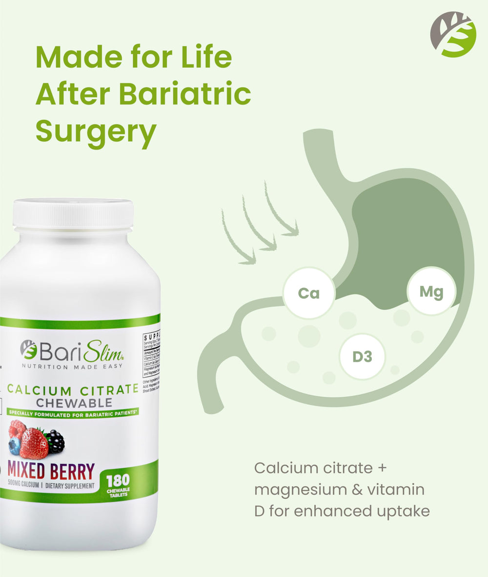 Calcium citrate with magnesium and vitamin D for better absorption