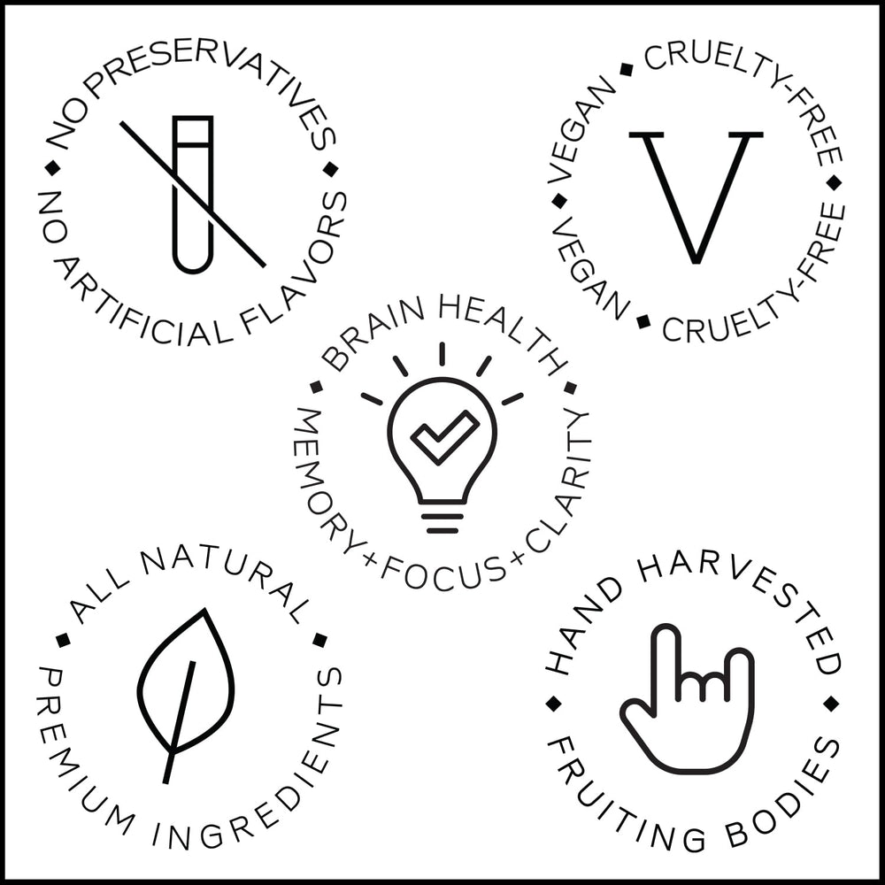Icon indicating vegan and sugar-free formulation