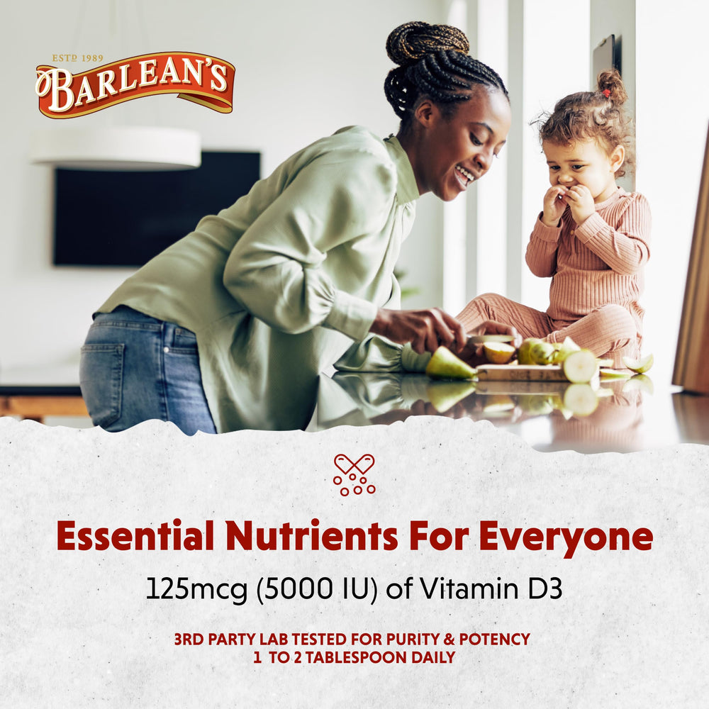 Barlean's Vitamin D3 Liquid bottle 2