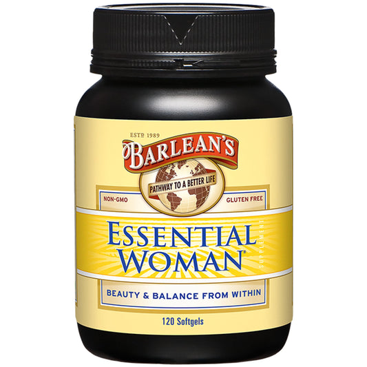 Barlean's Essential Woman bottle 120 count