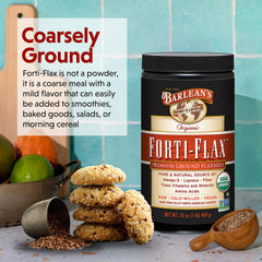 North American organic flaxseed sourced from USDA Organic farms