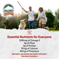 Labels showing vegan, non-GMO, kosher, keto and gluten-free certifications