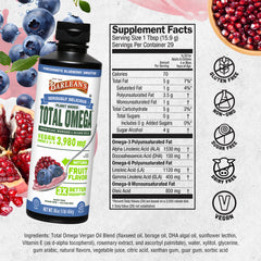 Oil bottle with a bowl of yogurt and berries