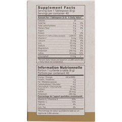 BARLEYGREEN packaging and label emphasize organic barley grass credentials.