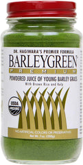 BarleyGreen Premium Dr. Hagiwara's Organic Barley Grass with Kelp (6) packaging (USDA Organic certified)