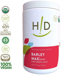 USDA Organic seal on BarleyMax packaging