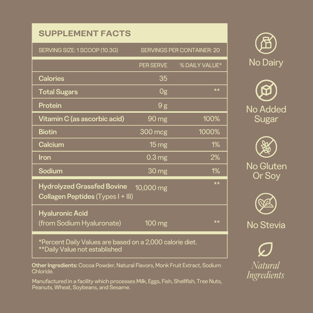 Mixing collagen powder into coffee or smoothie