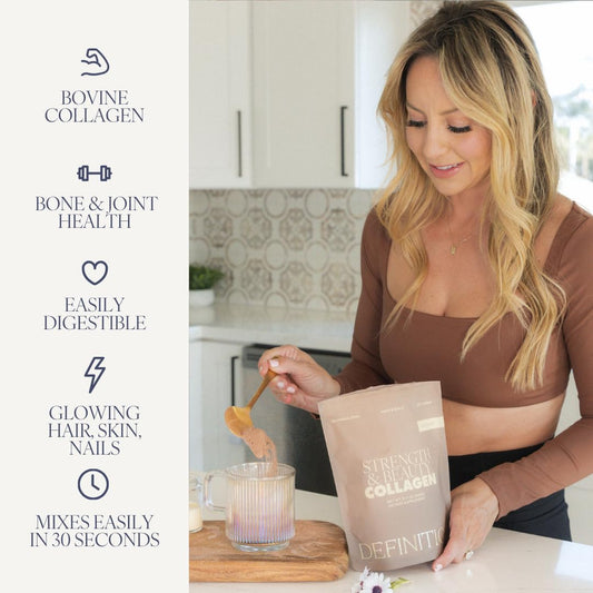 Barre Definition Unflavored collagen powder serving