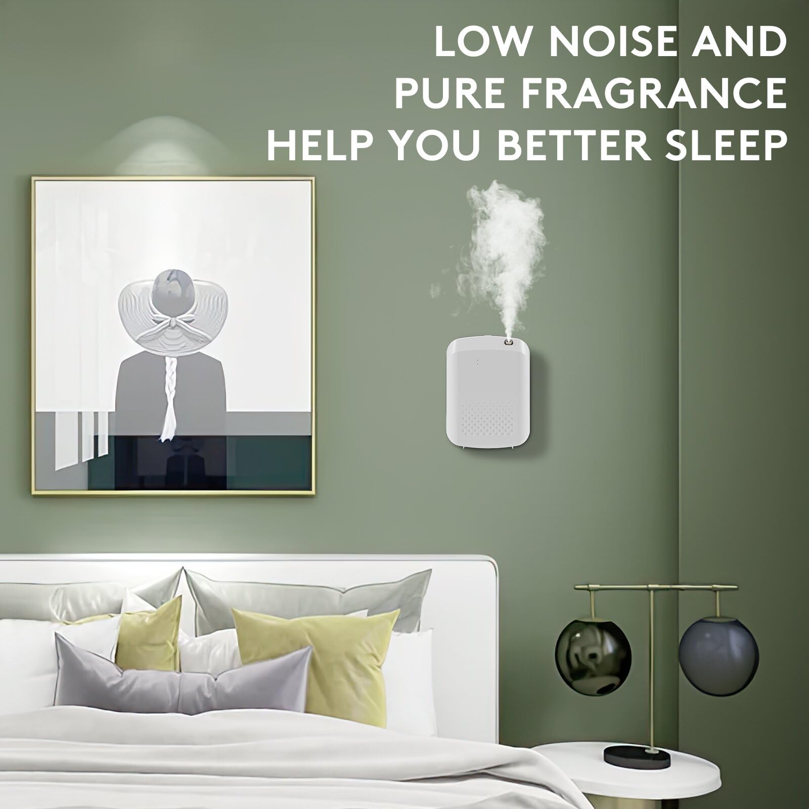 Barthelemy diffuser demonstrating 1500 sq ft coverage