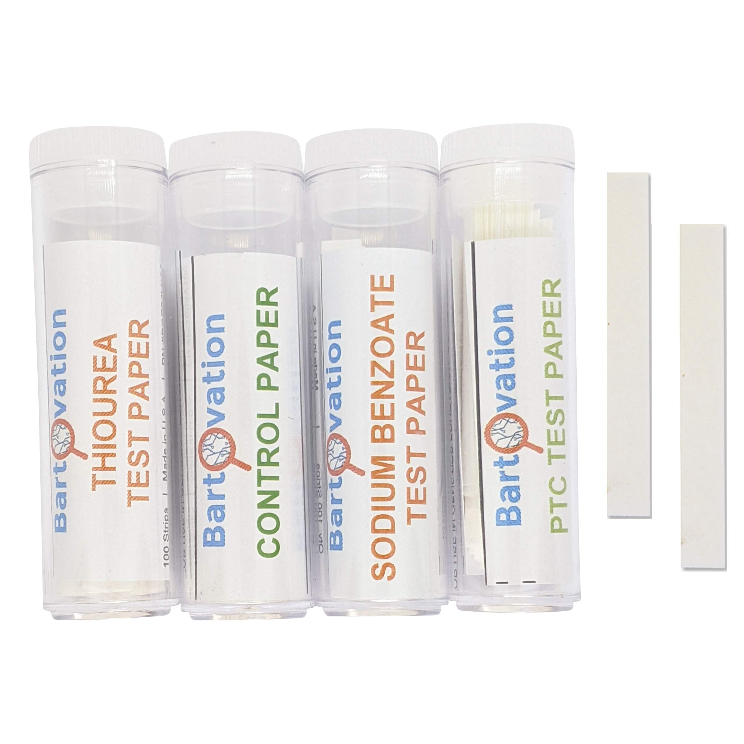 Bartovation Super Taster Lab Kit - vial with 100 paper strips