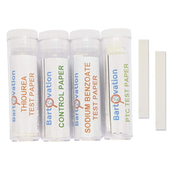 Bartovation Super Taster Lab Kit - vial with 100 paper strips