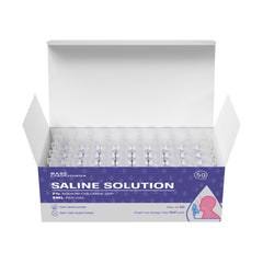 BASE LABORATORIES water and sea salt formula close-up for gentle airway cleansing