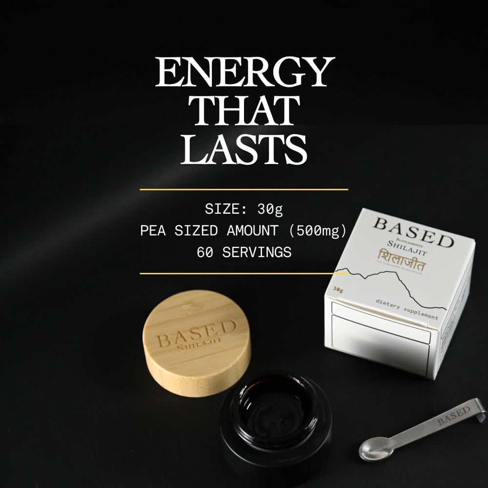 Sourced from the Altai Mountains for Based Shilajit Resin