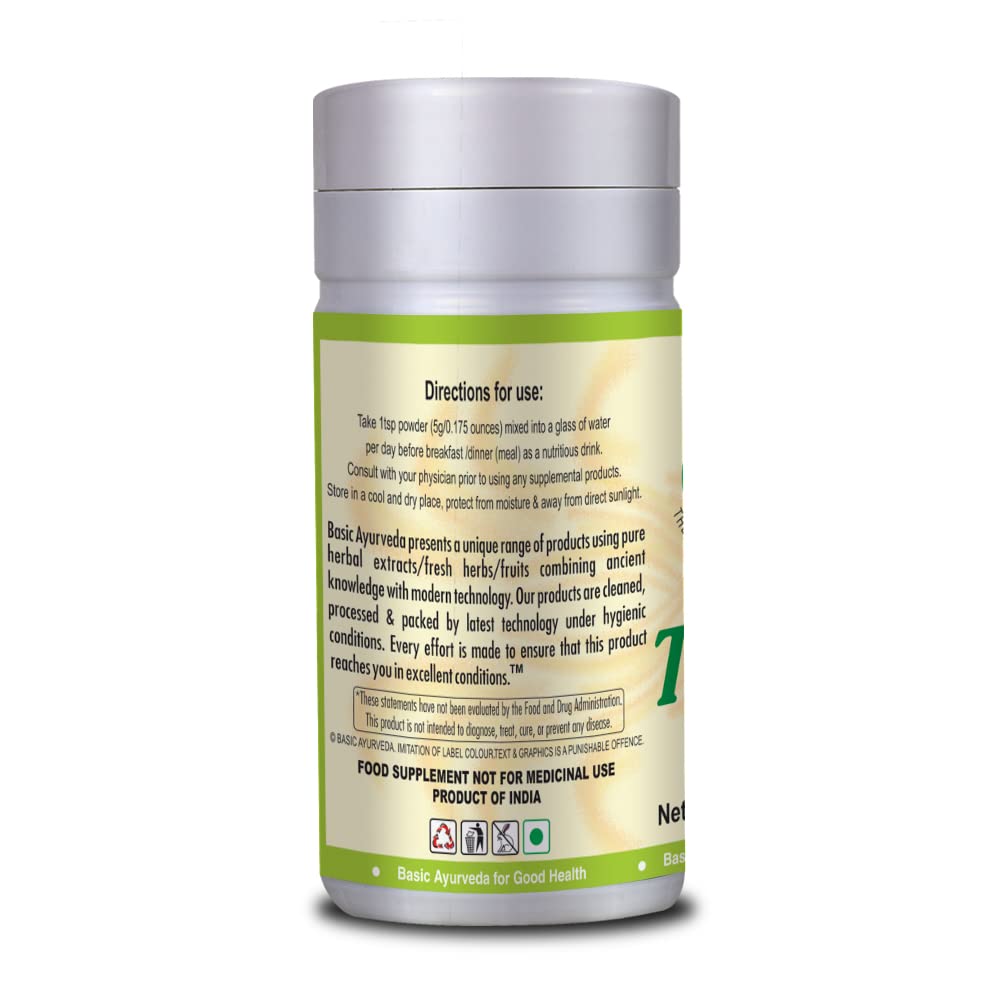 Tulsi powder being used for tea and cooking