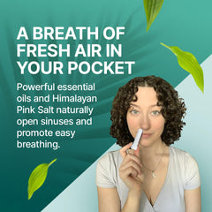 Basic Vigor essential oils collection boosts a refreshing nasal experience with peppermint and eucalyptus.