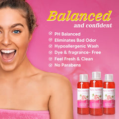 BASSI yoni oil application shows moisturizing routine for sensitive skin