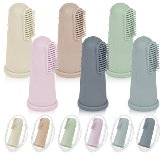 Bassion baby finger toothbrushes packaging