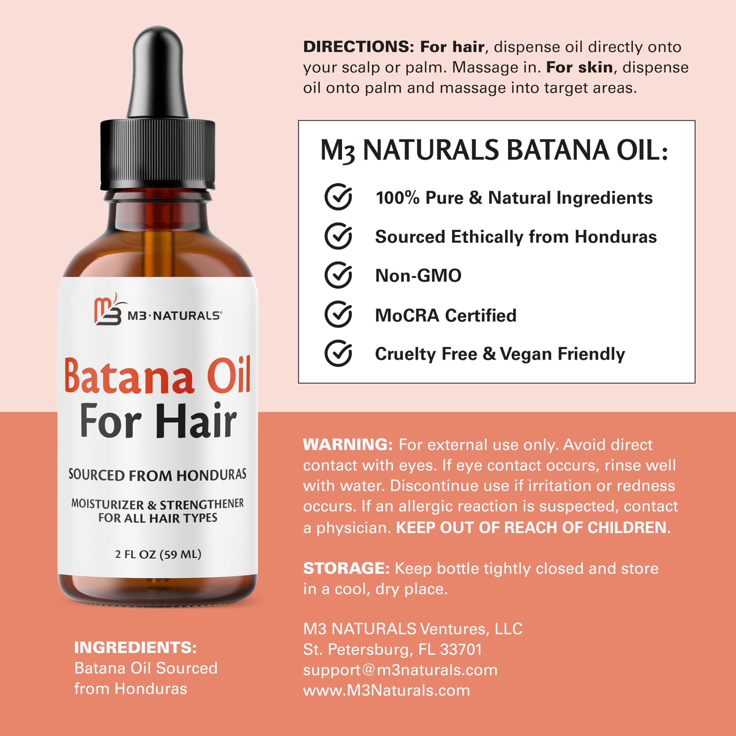 Raw Batana oil close-up