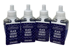 Bath & Body Works Black Cherry Merlot Wallflowers Refill 0.8 oz Pack of 4