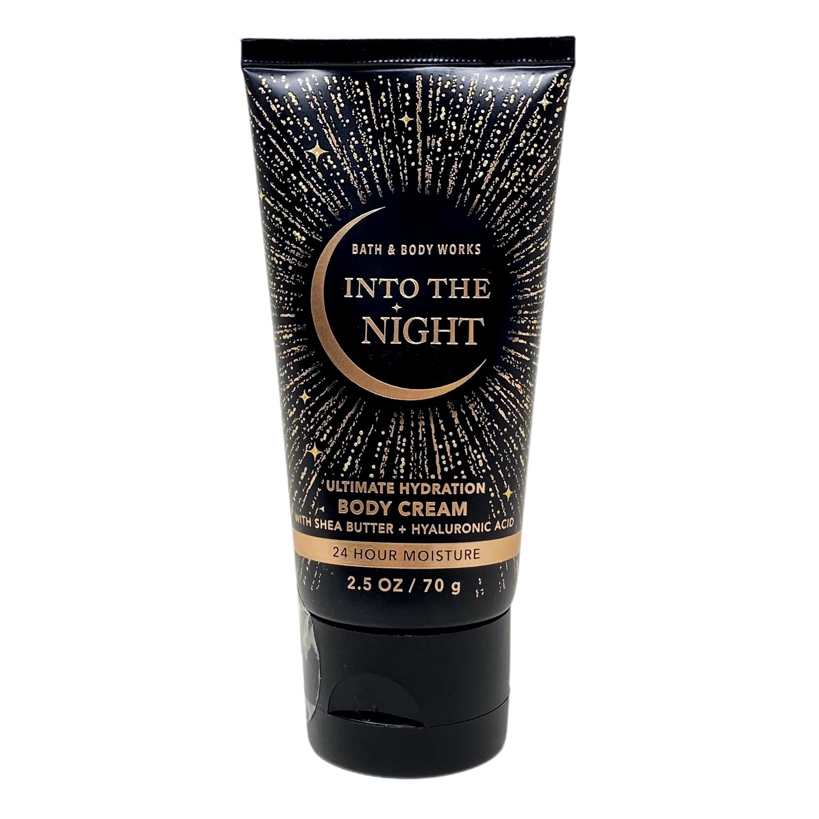 Bath and Body Works Into The Night travel size cream front view for on the go hydration