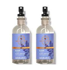 Bath & Body Works Aromatherapy Lavender Vanilla Stress Relief Pillow Mist 2-Pack, 5.3 oz each