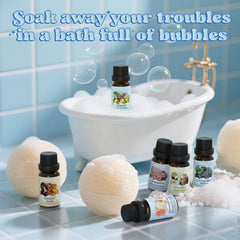 Lavender Bliss bath fragrance oil bottle