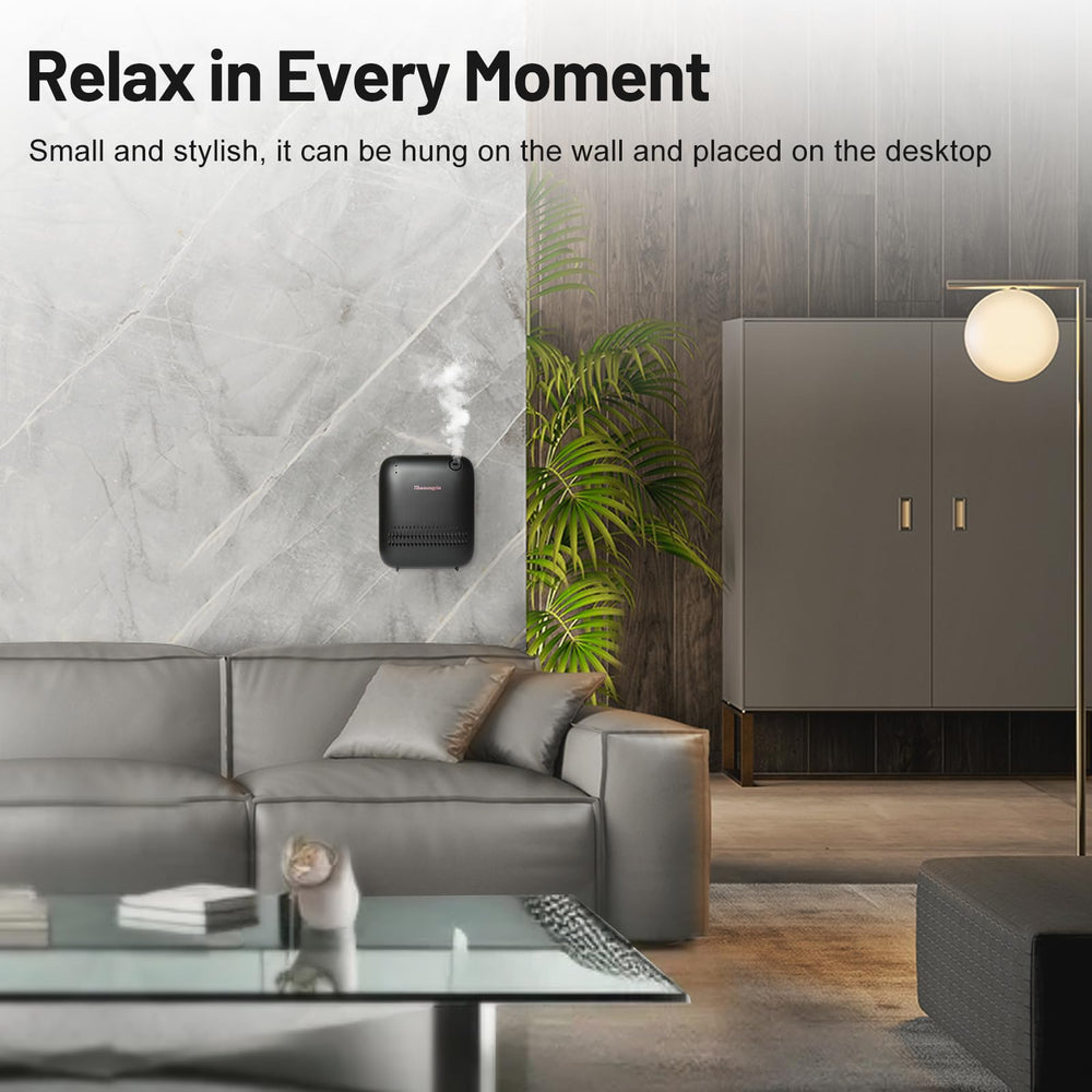Bluetooth app control interface for the diffuser