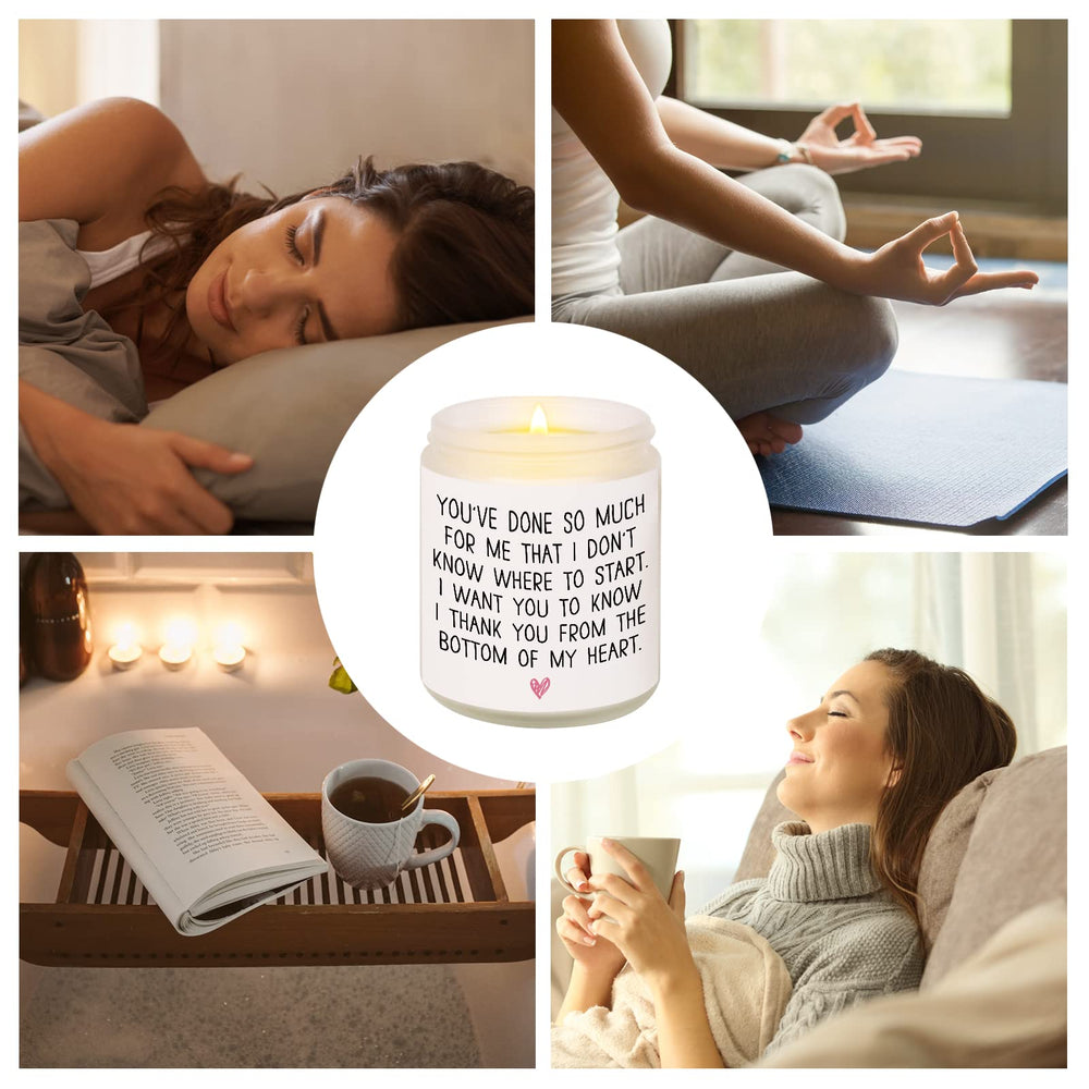 BaubleDazz Thank You Candle inside elegant gift box