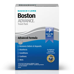 Travel pack contents: 30 ml Boston Advance Comfort Formula conditioning solution