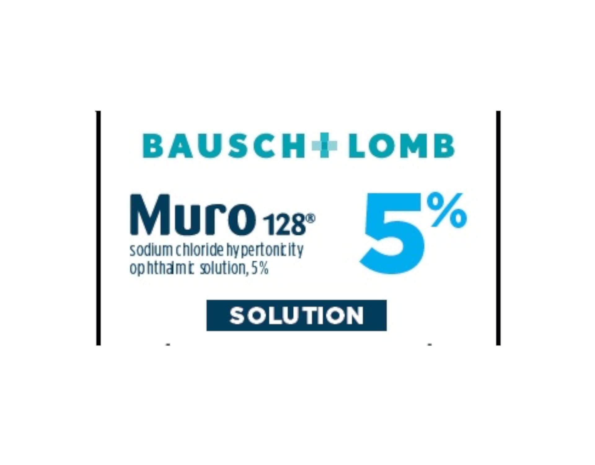 Usage directions for Muro 128 5% ophthalmic solution