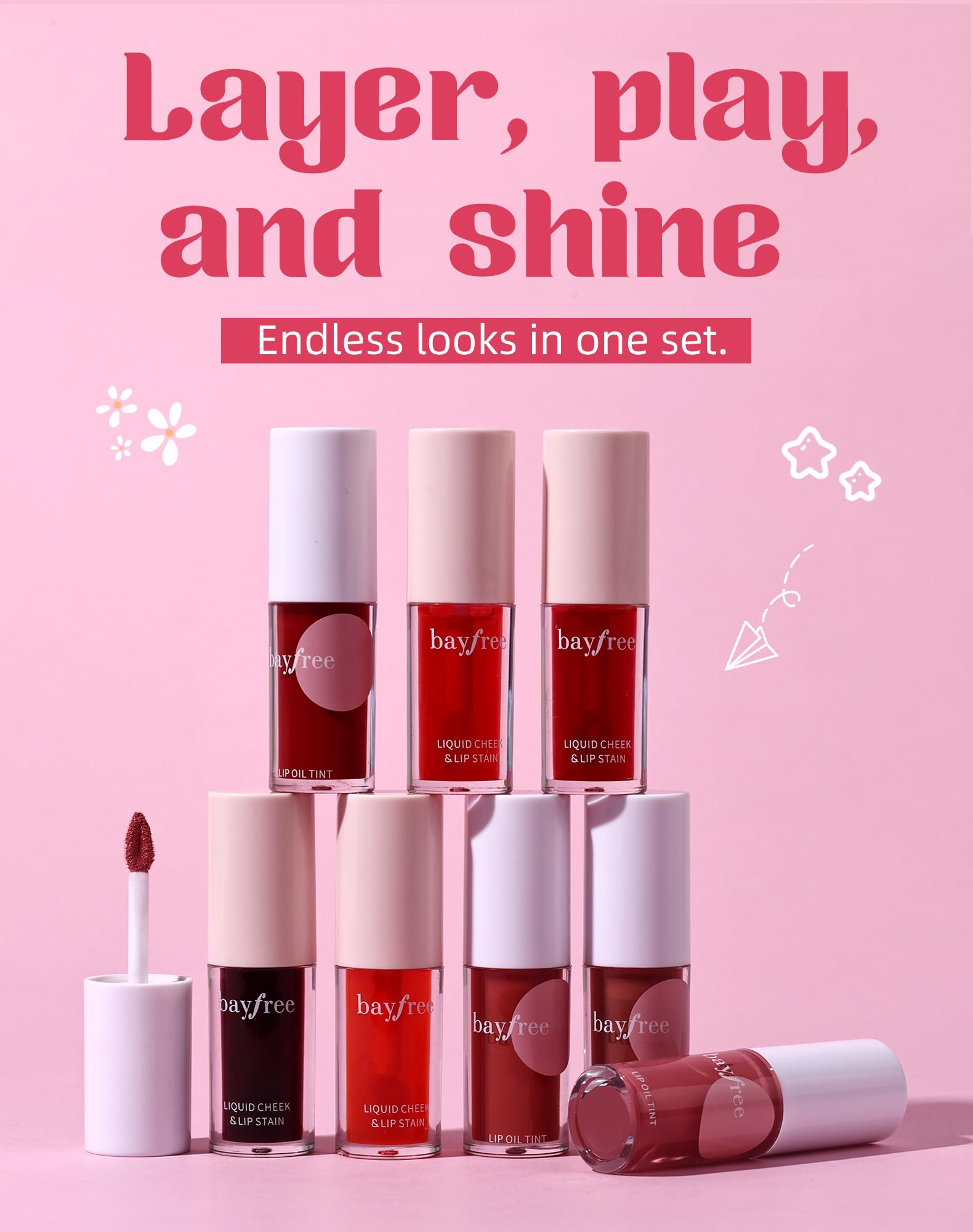 Bayfree gift-ready packaging ideal for makeup lovers.