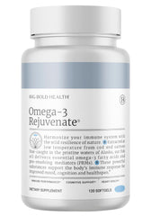 Big Bold Health Omega-3 Rejuvenate label on bottle