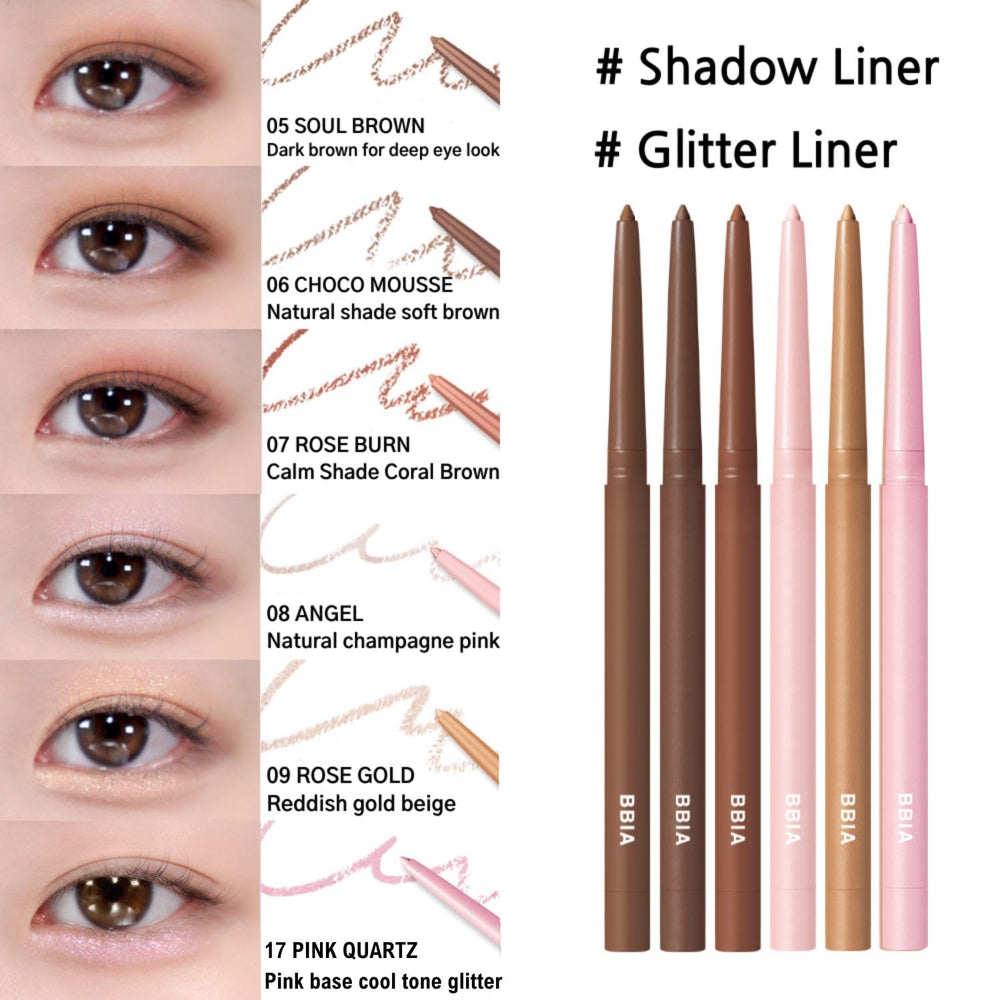 BBIA Last Auto Gel Eyeliner No.01 Noir waterproof formula stays put all day