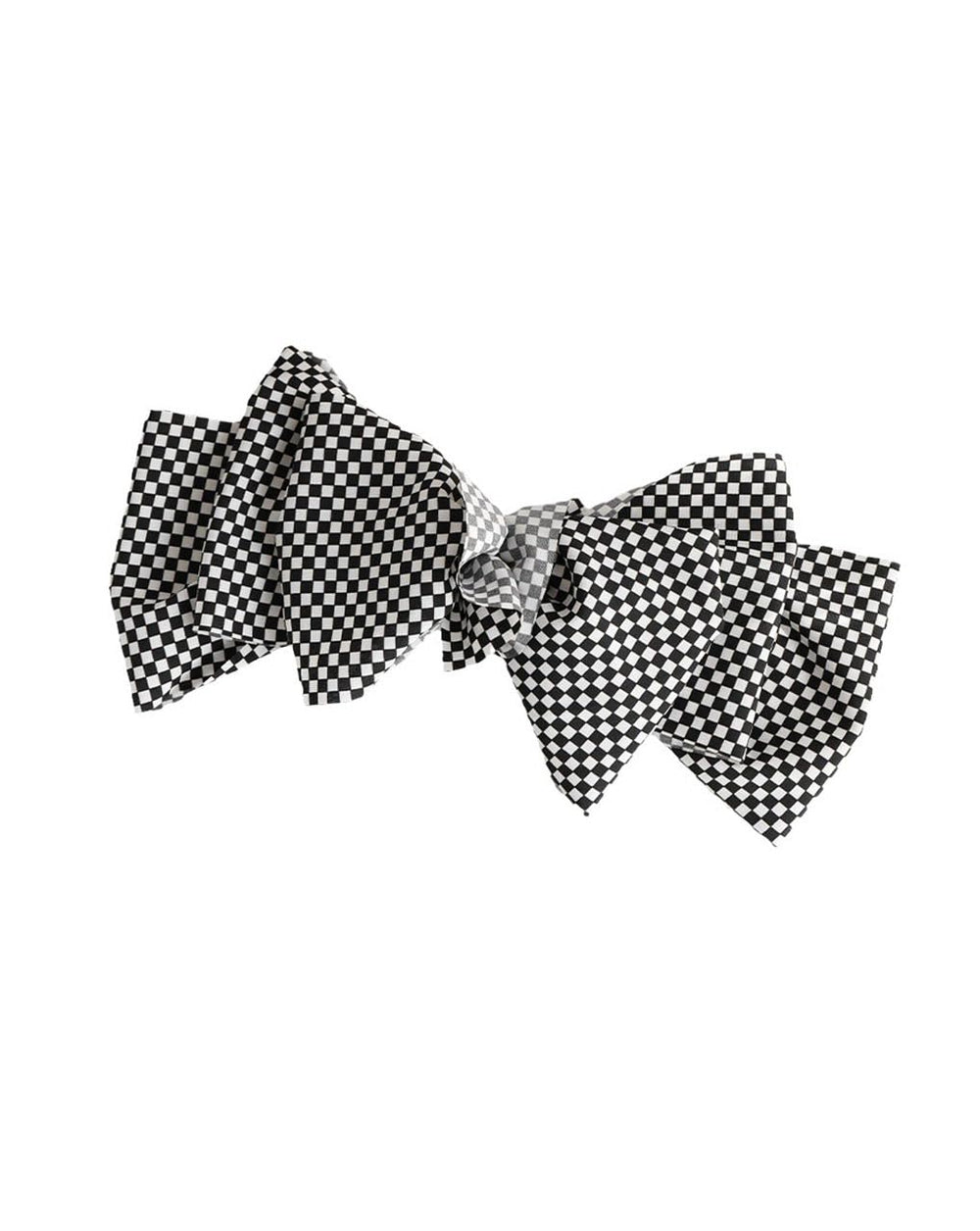 BBTDIN checkered hair bow clip adds festive flair to outfits.