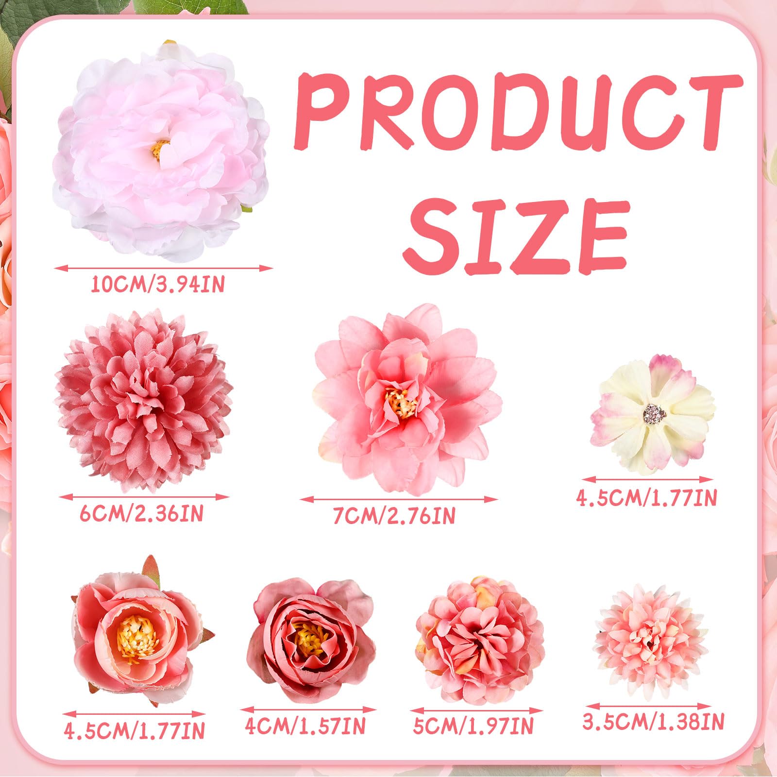 BBTO alloy and fabric hair pins, lightweight and durable for daily wear.