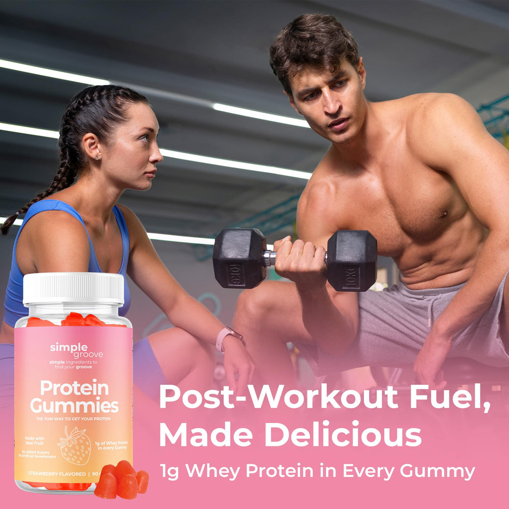 Gummies with BCAA blend for muscle support.