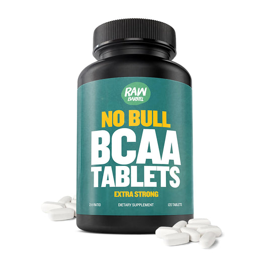 BCAA Tablets 1000mg bottle front view