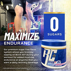 Nutrition panel showing 4.4 g BCAAs per serving